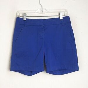 J. Crew women’s blue 5 inch chinos
